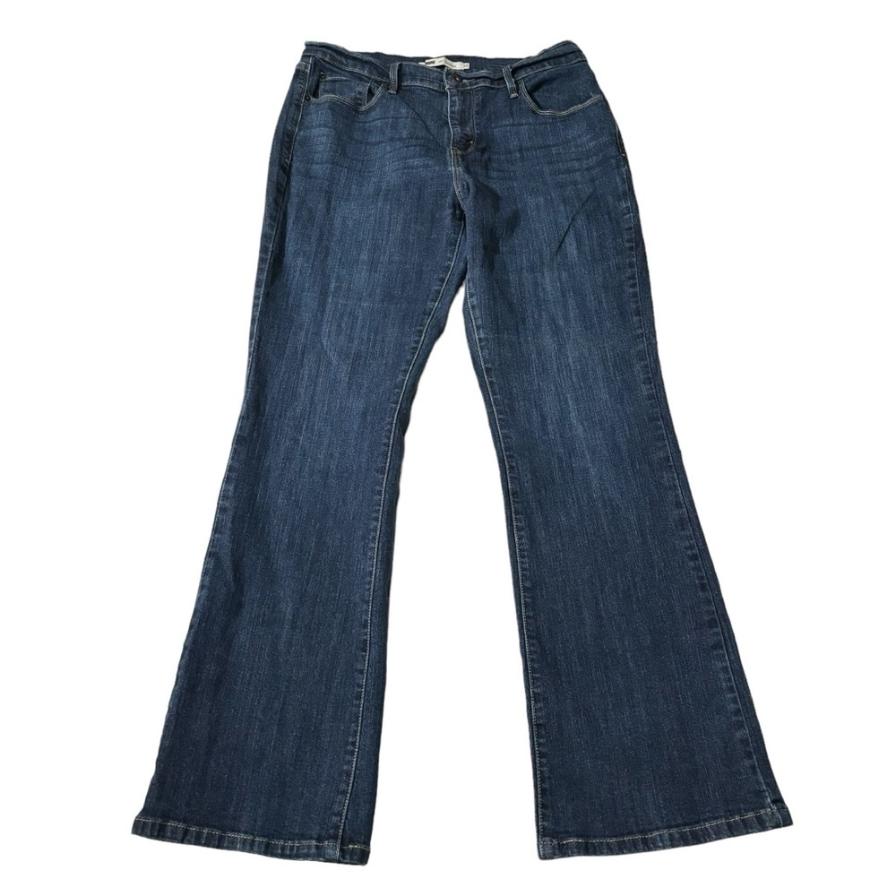 Levi's 515 Bootcut Denim Jeans Women’s Size 12 Dark Wash Mid Rise Stretch
